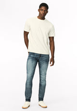 Max Men's Skinny Jeans, Whiskered and Contrasted - BM22590