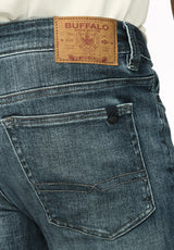 Max Men's Skinny Jeans, Whiskered and Contrasted - BM22590