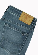 Max Men's Skinny Jeans, Whiskered and Contrasted - BM22590