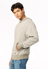 Wanto Men's Striped Sweater Hoodie, Ardent - BM24905