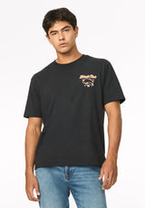Tordan Men's Buffalo Neon Print Graphic Tee, Black - BM24967