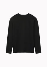 Kitchell Men's Ribbed Long Sleeve Top, Black - BM24973
