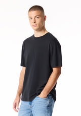 Kianto Men's Short Sleeve Tee, Black - BM24975