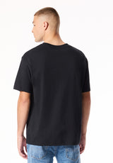 Kianto Men's Short Sleeve Tee, Black - BM24975