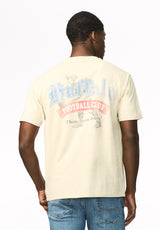Taverno Men's Buffalo Football Club Graphic Tee, Milk - BM24984