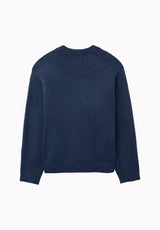 Wendor Men's Buffalo Graphic Crew Neck Sweater, Whale - BM24986