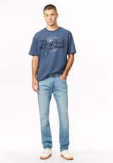 Ash Men's Slim Jeans, Casual Blue - BM26230