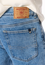 Driven Men's Relaxed Straight Jeans, Vintage Feel - BM26297