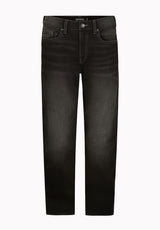 Driven Men's Relaxed Straight Jeans, Dark Grey - BPMD22089D
