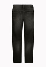 Driven Men's Relaxed Straight Jeans, Dark Grey - BPMD22089D