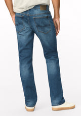 Six Men's Straight Feedom Flex Jeans, Authentic Wash - BPMD22168