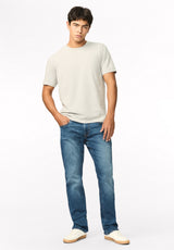 Six Men's Straight Feedom Flex Jeans, Authentic Wash - BPMD22168