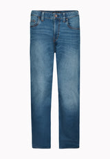 Six Men's Straight Feedom Flex Jeans, Authentic Wash - BPMD22168