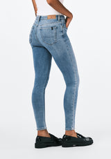 High Rise Skinny Skylar Women's Jeans, Light Vintage Blue - BL15659