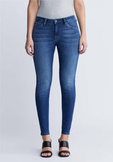 Buffalo Women Jeans Blue Denim Denim Pants Stretch