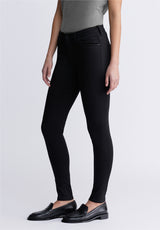 Alexa Women's Mid Rise Skinny Jeans, Forever Black - BL15672