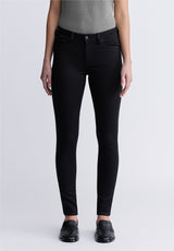 Alexa Women's Mid Rise Skinny Jeans, Forever Black - BL15672