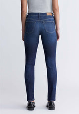 Carrie Women's Mid Rise Slim Jeans, Reckless Blue - BL15674