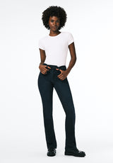 Mid Rise Bootcut Queen Women's Jeans in Dark Blue - BL15832