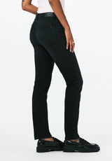 High Rise Straight Jayden Women's Jeans, Carbon - BL15834
