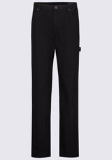 Buffalo David Bitton Super High-Rise Loose Straight Jane Women's Pants, Black - BL15966 Color BLACK