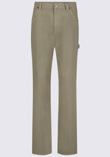 Buffalo David Bitton Super High-Rise Loose Straight Jane Women's Pants, Olive Green - BL15966 Color ALOE