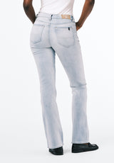 Mid Rise Bootcut Queen Women's Jeans, Vintage Blue - BL16045