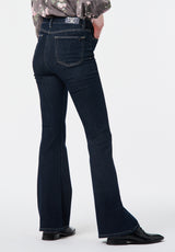 High Rise Flare Joplin Women's Jeans color INDIGO