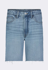 Buffalo David Bitton High Rise Women's Bermuda Bambi Color INDIGO