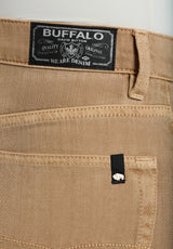 Buffalo David Bitton High Rise Wide Leg Addie Women's Pants Color ALMONDINE