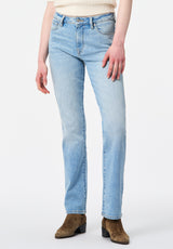 Mid Rise Straight Mary Women's Jeans color INDIGO