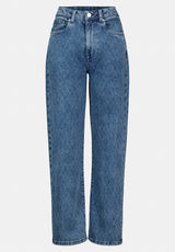 Super High Rise Loose Straight Jane Women's Jeans color INDIGO