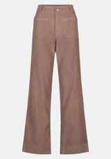 High Rise Wide Leg Adele Women's Pants color LEAFLESS TREE