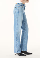 Buffalo Women Jeans Navy Denim Denim Pants Stretch