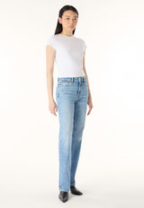 Buffalo Women Jeans Navy Denim Denim Pants Stretch