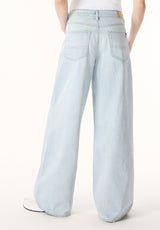 Buffalo Women Jeans Navy Denim Denim Pants Rigid