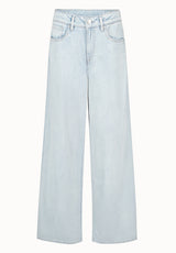Buffalo Women Jeans Navy Denim Denim Pants Rigid