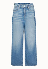 Buffalo Women Jeans Navy Denim Denim Pants Rigid