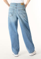 Buffalo Women Jeans Navy Denim Denim Pants Stretch
