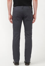 Straight Six Men's Twill Pants in Charcoal Gray - BM16083