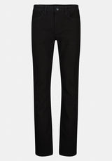 Slim Ash Men's Jeans, Black Coated - BM22047