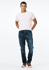 Slim Ash Men's Jeans in Mid Blue - BM22633