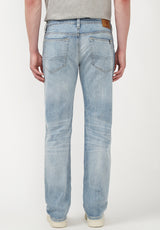Straight Six Men's Jeans in Crinkled Light Blue - BM22762