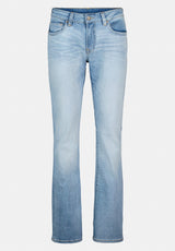 Slim Boot King Men's Jeans in Crinkled Bleached Blue - BM22791