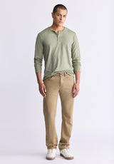 Straight Six Men's Freedom Flex Pants, Dark Beige - BM22939