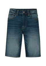 Buffalo David Bitton Relaxed Straight Dean Men's Denim Shorts Contrast Whiskered