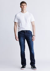 Buffalo David Bitton Slim Ash Men's Freedom Flex Jeans Color INDIGO