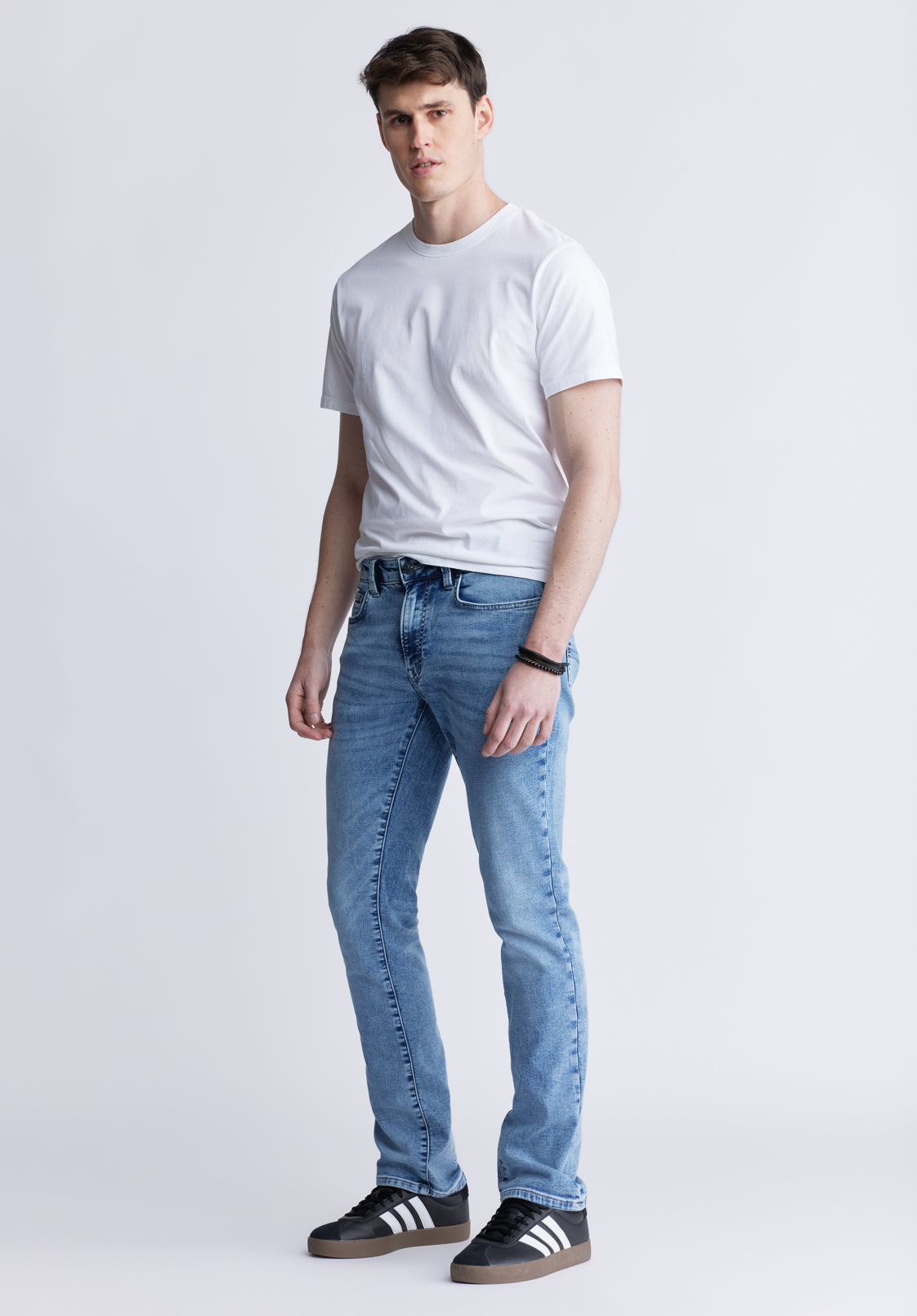 Ash Men's Slim Freedom Flex Jeans, Sanded Wash – Buffalo Jeans