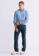 Buffalo David Bitton Straight Six Men's Jeans Color INDIGO