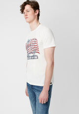 Wonder Palms Toliber Men's T-Shirt in White - BM23679